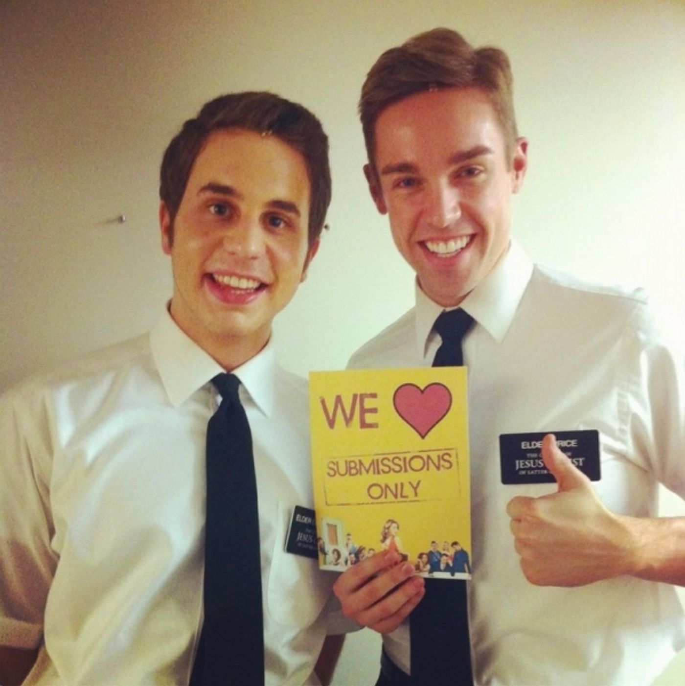 Photo Flash: Saturday Intermission Pics, Dec 1, Part 2 - Alan Menken Visits NEWSIES and More! Photo Flash: Saturday Intermission Pics, Dec 1, Part 2 - Alan Menken Visits NEWSIES and More! Image