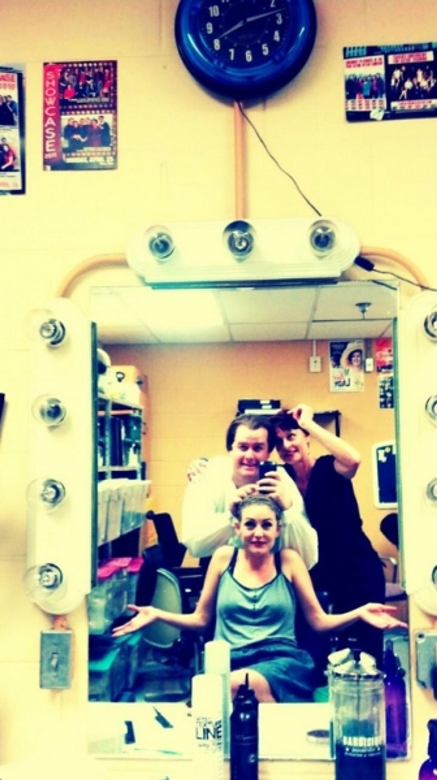 Photo Flash: Saturday Intermission Pics, Dec 1, Part 2 - Alan Menken Visits NEWSIES and More! Photo Flash: Saturday Intermission Pics, Dec 1, Part 2 - Alan Menken Visits NEWSIES and More! Image