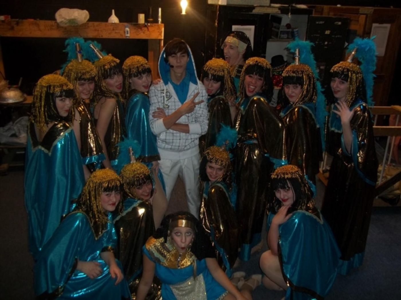 Photo Flash: Saturday Intermission Pics, Dec 1, Part 2 - Alan Menken Visits NEWSIES and More! Photo Flash: Saturday Intermission Pics, Dec 1, Part 2 - Alan Menken Visits NEWSIES and More! Image