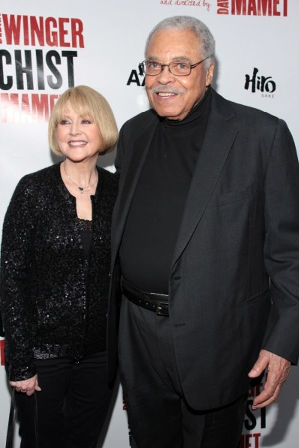 Cecilia Hart, James Earl Jones Photo