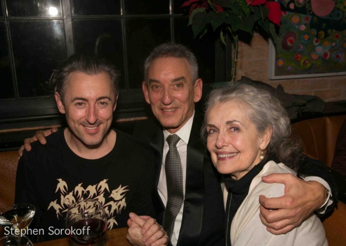 Alan Cumming, Lee Tannen, Mary Beth Peil at 