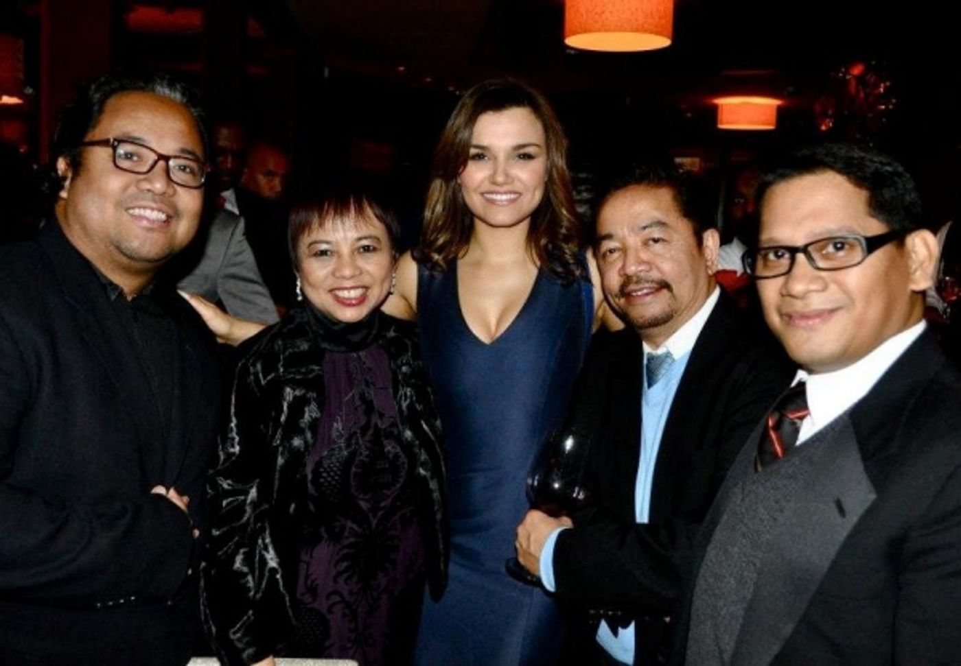 Photo Coverage: LES MISERABLES Film Cast Throw Dinner Party in NYC Image