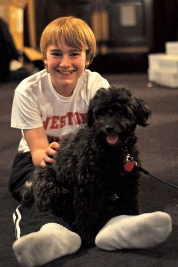 Andrew Cekala with Porridge Photo