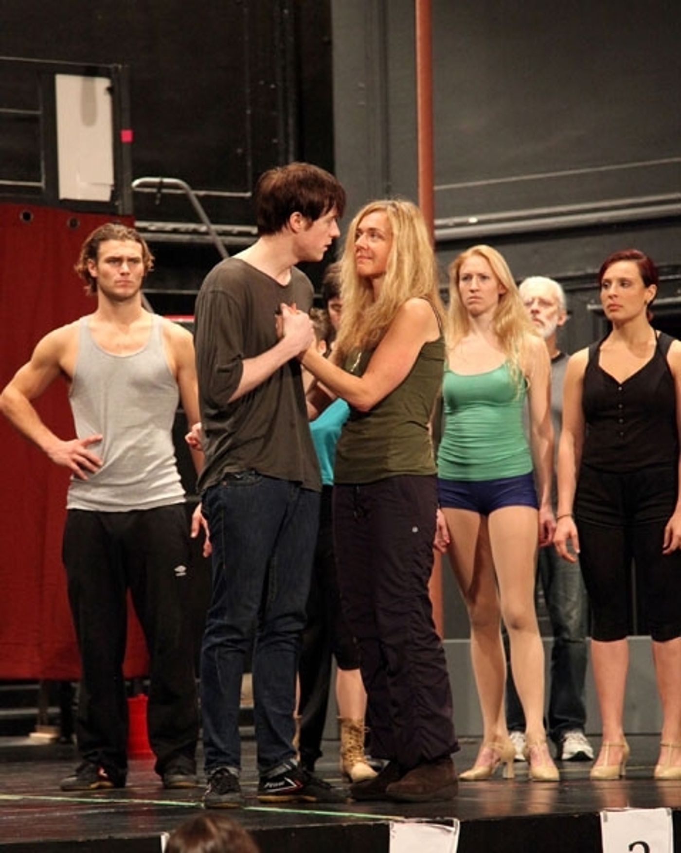 Photo Flash: First Look at Patina Miller, Matthew James Thomas and More in Rehearsals for A.R.T.'s PIPPIN  Image