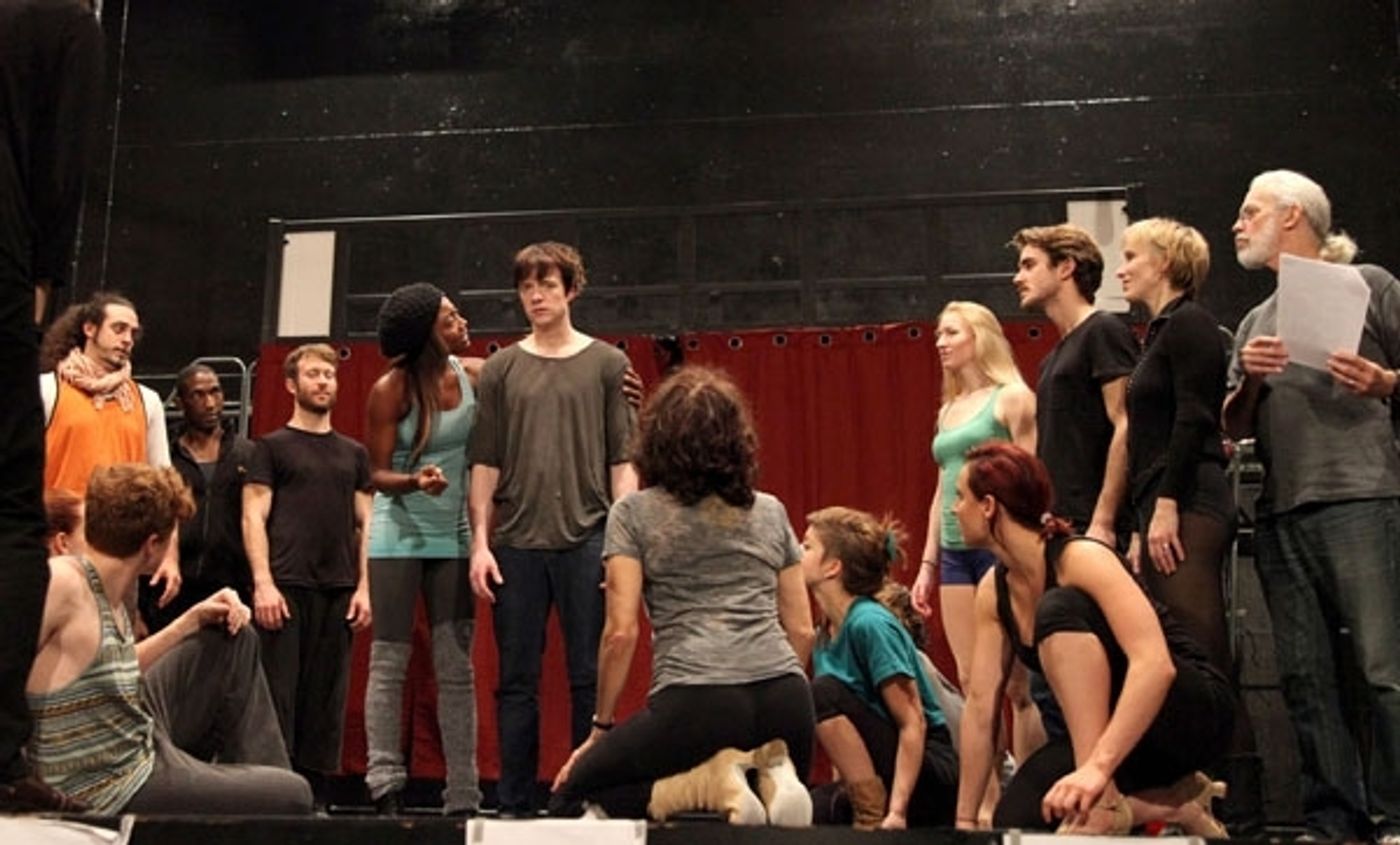 Photo Flash: First Look at Patina Miller, Matthew James Thomas and More in Rehearsals for A.R.T.'s PIPPIN  Image