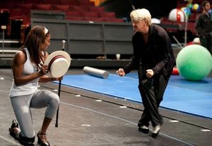 Patina Miller and Chet Walker Photo