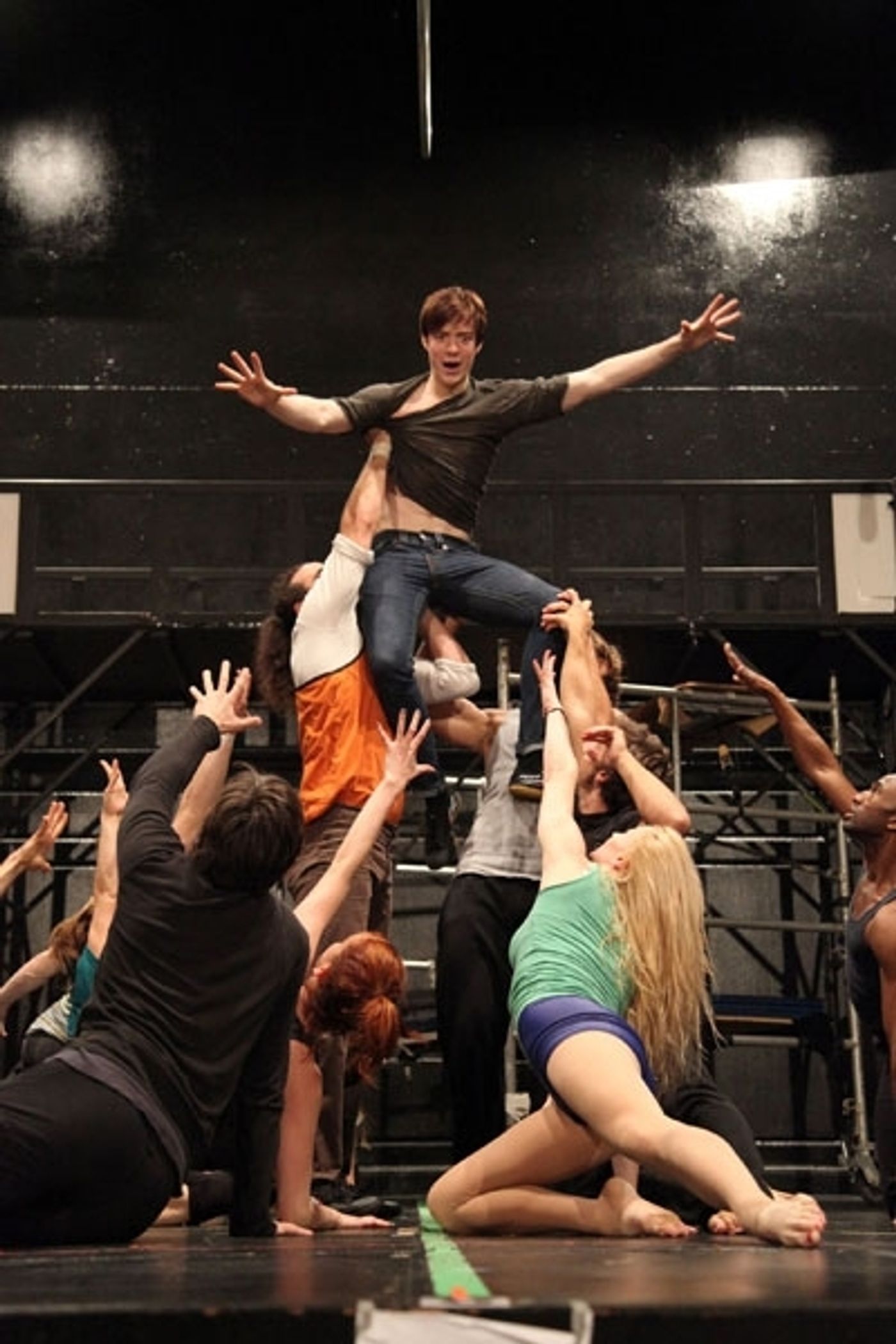 Photo Flash: First Look at Patina Miller, Matthew James Thomas and More in Rehearsals for A.R.T.'s PIPPIN  Image