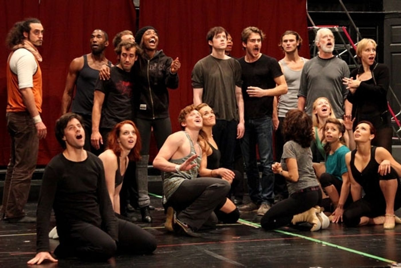 Photo Flash: First Look at Patina Miller, Matthew James Thomas and More in Rehearsals for A.R.T.'s PIPPIN  Image