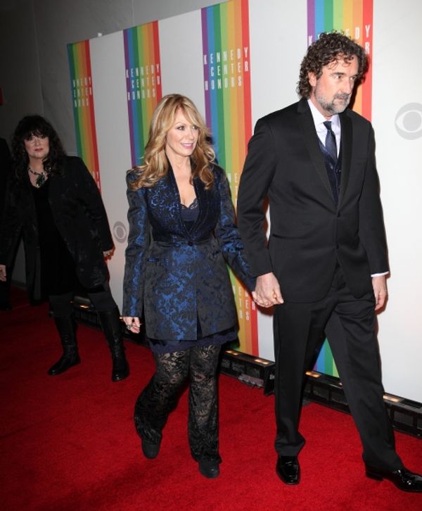 Ann Wilson & Nancy Wilson & husband Geoff Bywater Photo