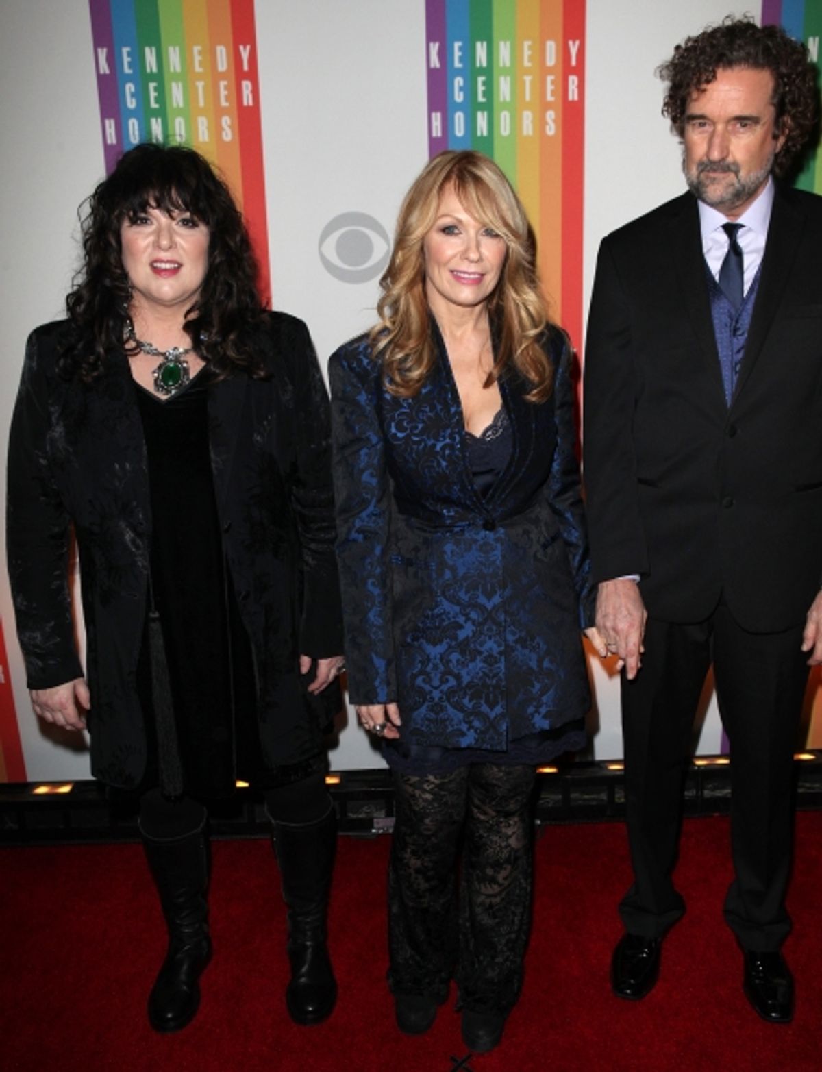 Ann Wilson & Nancy Wilson & husband Geoff Bywater  at 