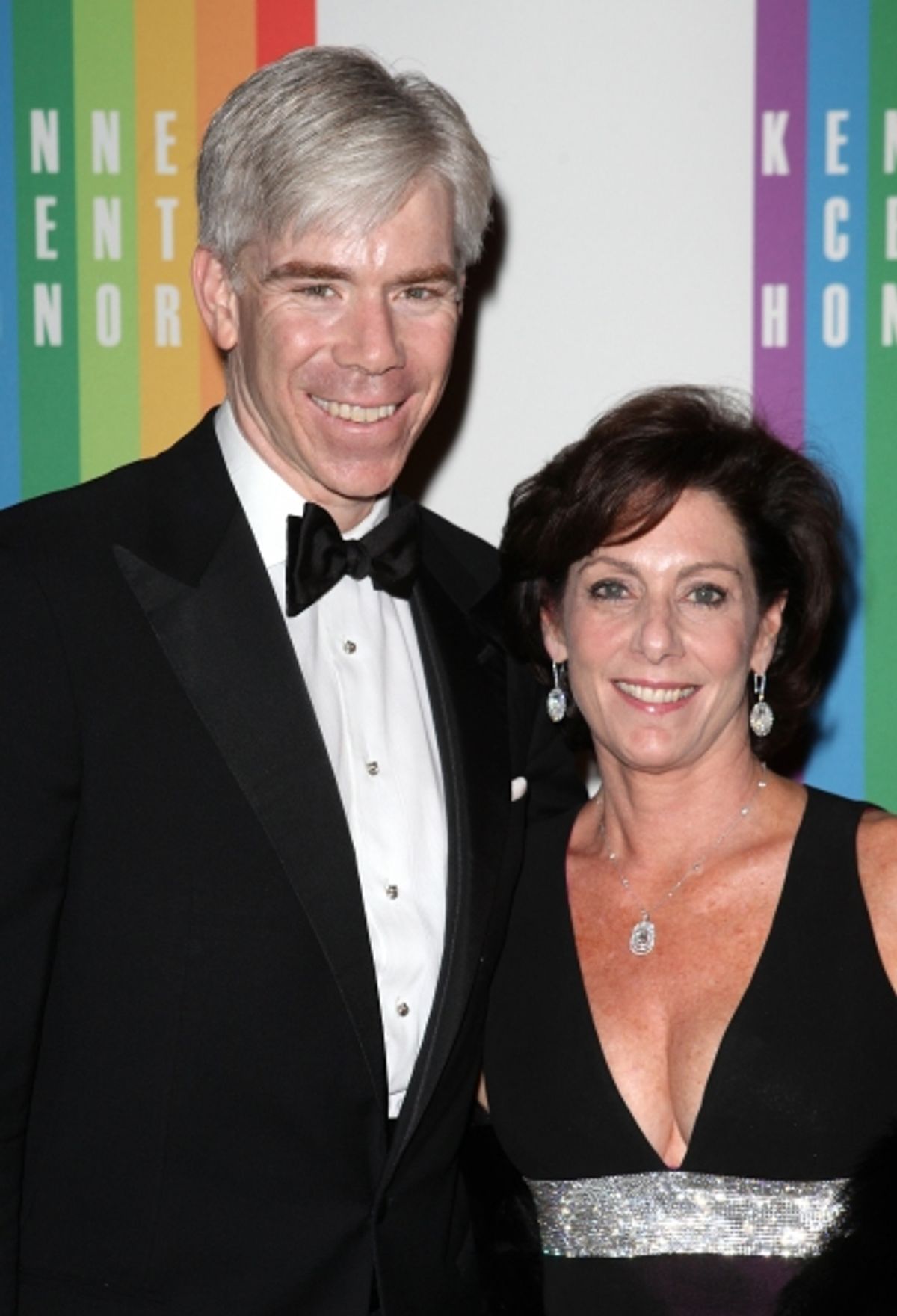 David Gregory & wife  at 