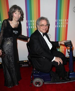 Itzhak Perlman & wife Toby @ BroadwayWorld Itzhak Perlman & wife Toby Photo