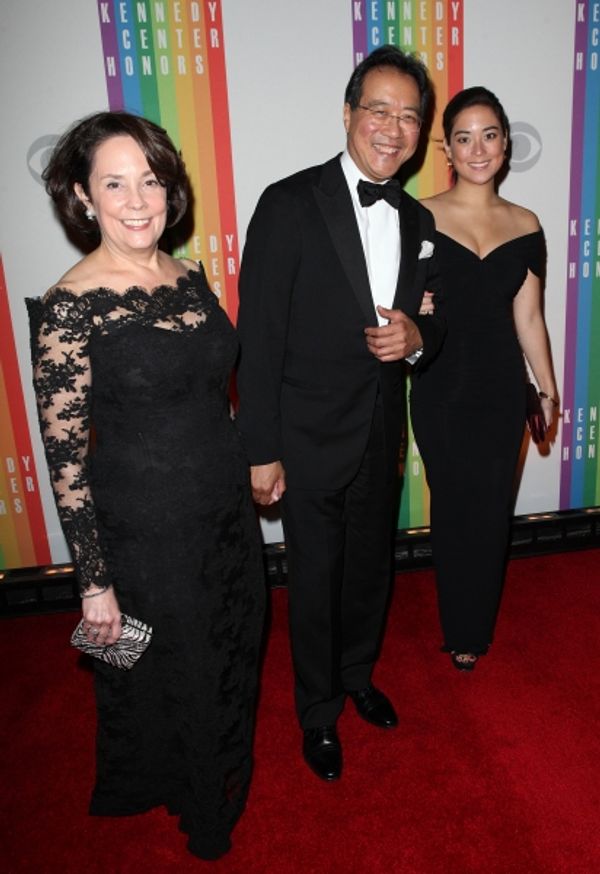 Yo-Yo Ma  wife, Jill Horner & daughter  Photo