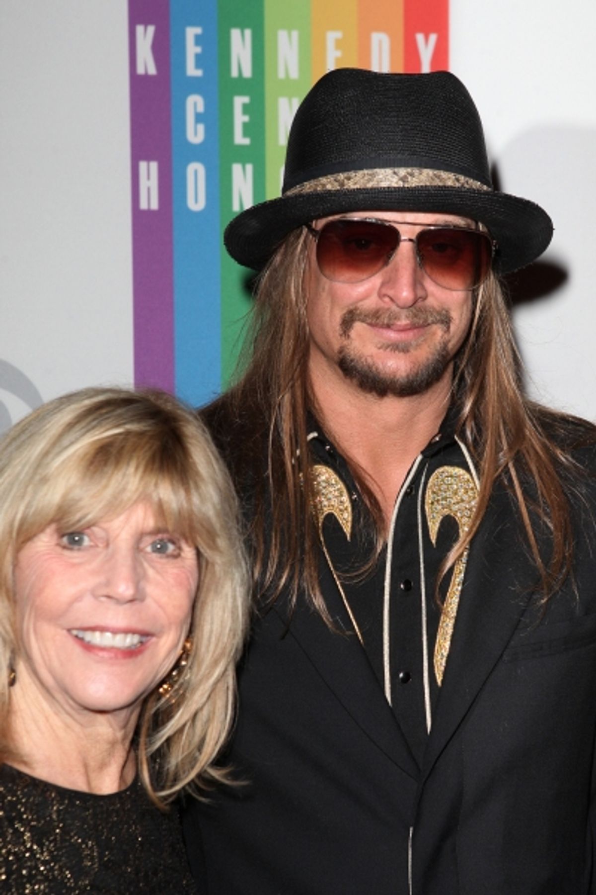 Kid Rock and his mother Susan Ritchie  at 