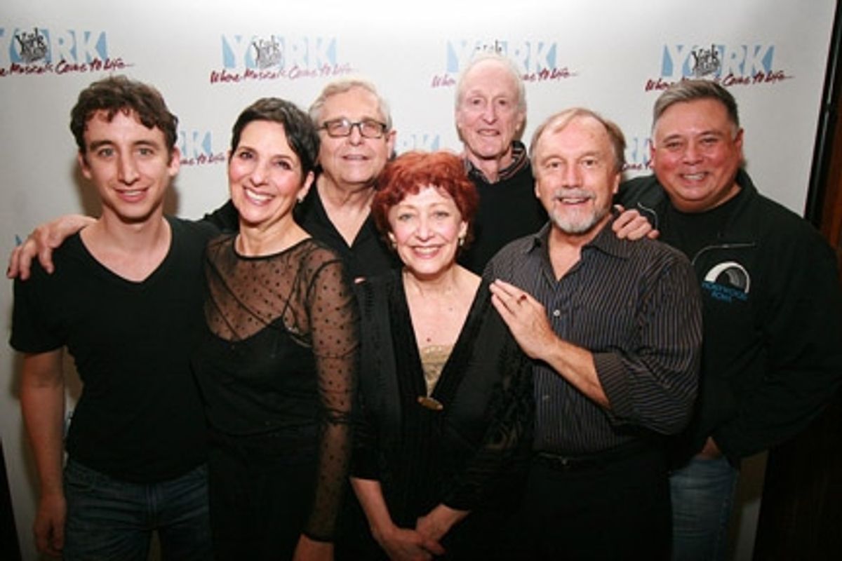 Danny Weller (bass player), Loni Ackerman, Richard Maltby, Jr, Margery Cohen, David Shire, George Lee Andrews and Kevin Stites at 
