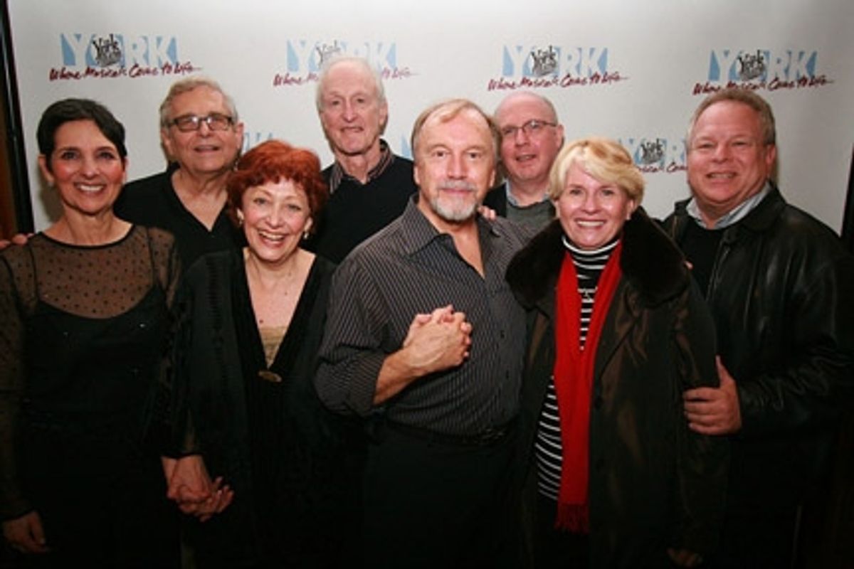 Danny Weller (bass player), Loni Ackerman, Richard Maltby, Jr, Margery Cohen, David Shire, George Lee Andrews Erik Haagensen, and original producers Mary Jo Slater & Arthur Toretzky  at 