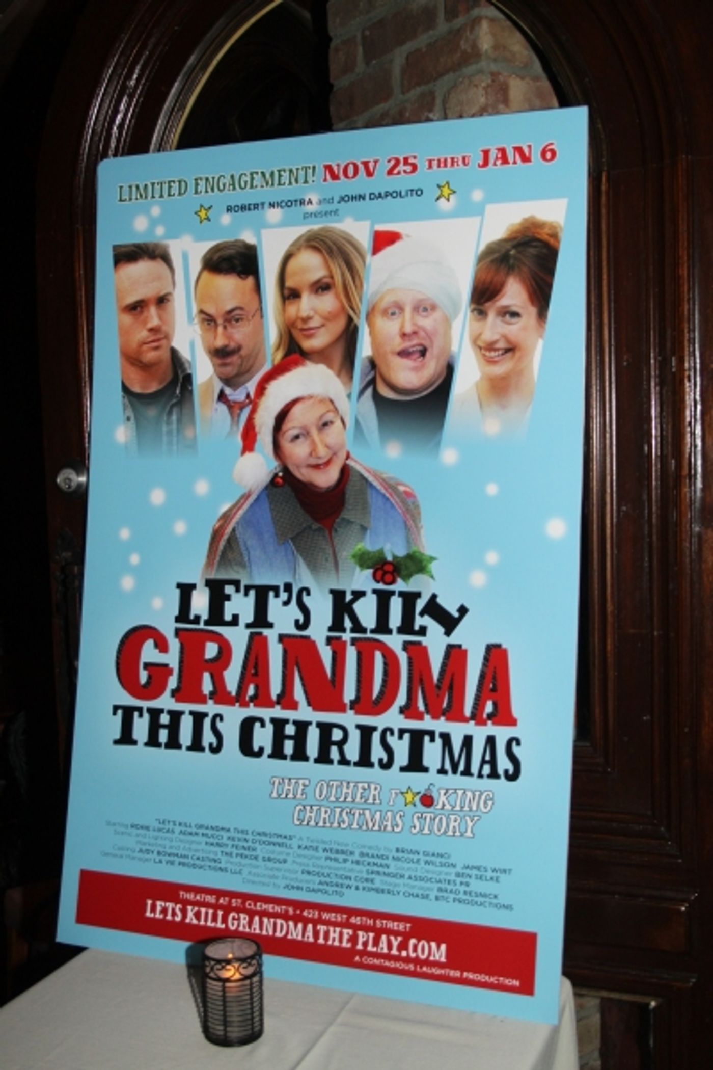 Photo Coverage: Inside Opening Night of LET'S KILL GRANDMA FOR CHRISTMAS  Image