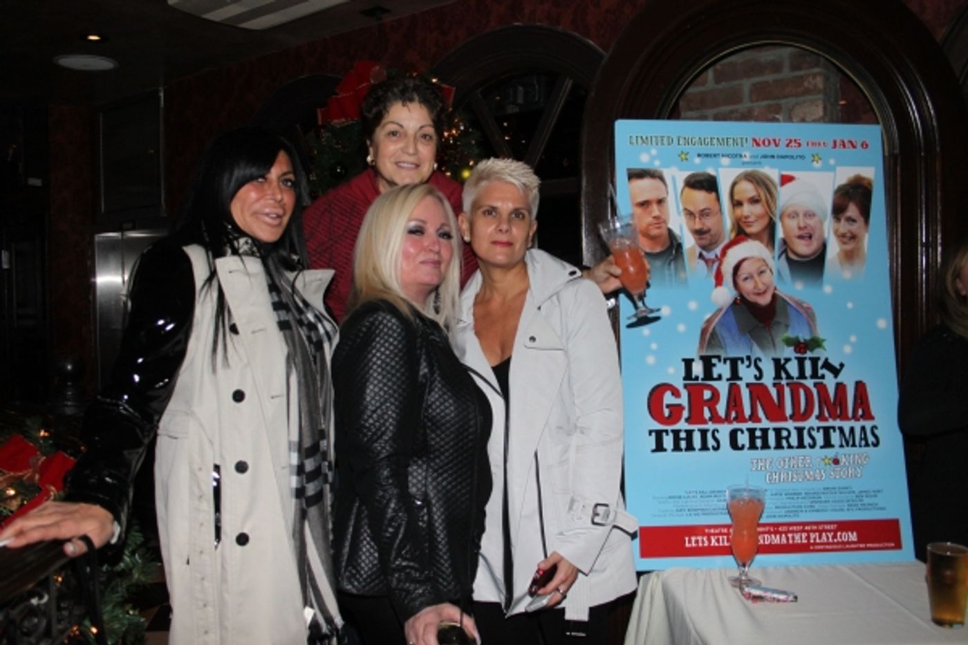 Photo Coverage: Inside Opening Night of LET'S KILL GRANDMA FOR CHRISTMAS  Image