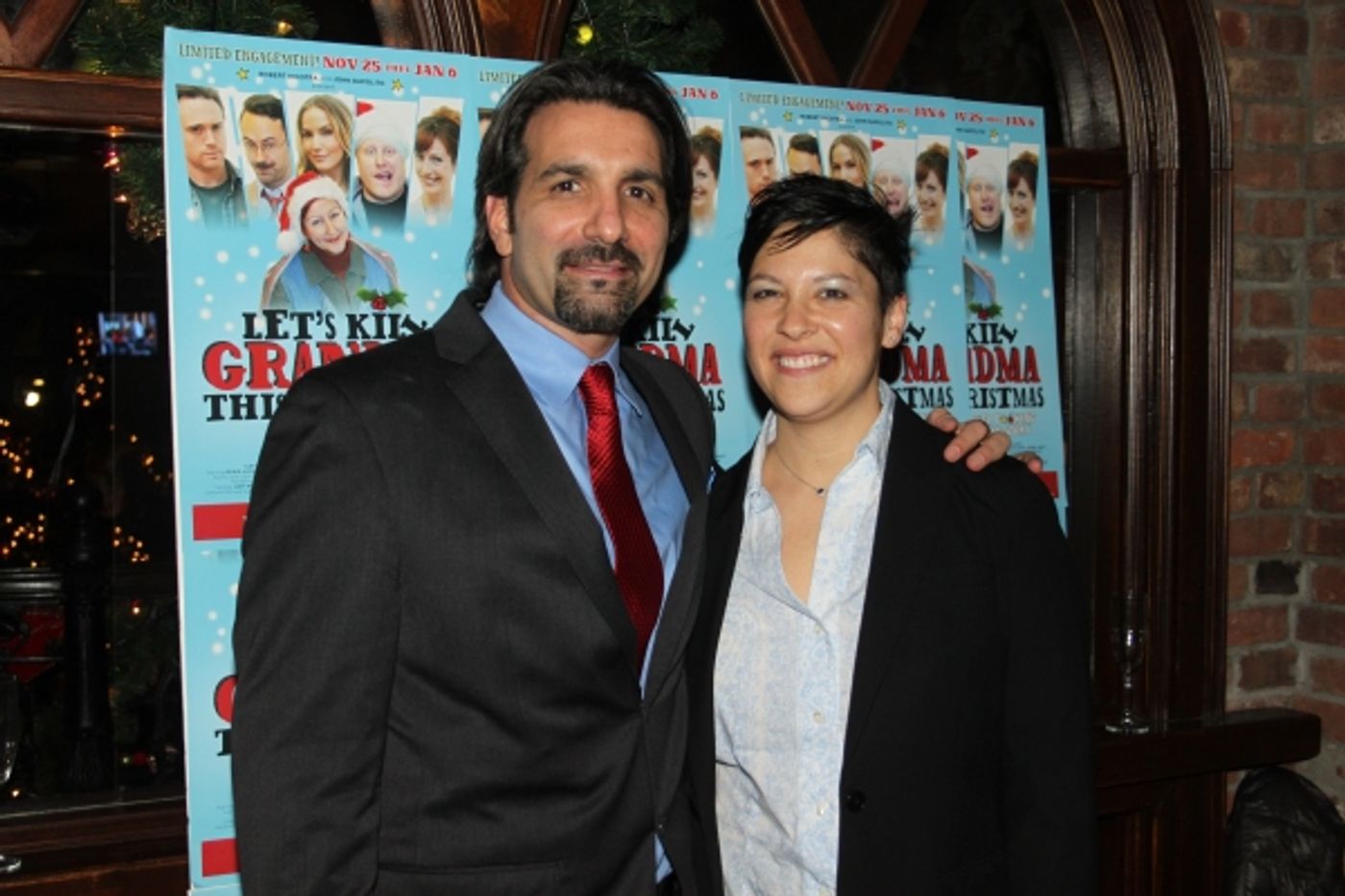 Photo Coverage: Inside Opening Night of LET'S KILL GRANDMA FOR CHRISTMAS  Image