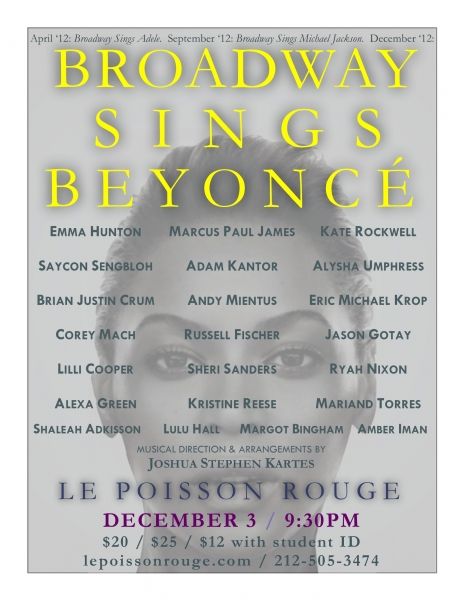 Photo Coverage: Andy Mientus , Kate Rockwell, and More in BROADWAY SINGS BEYONCE  Image