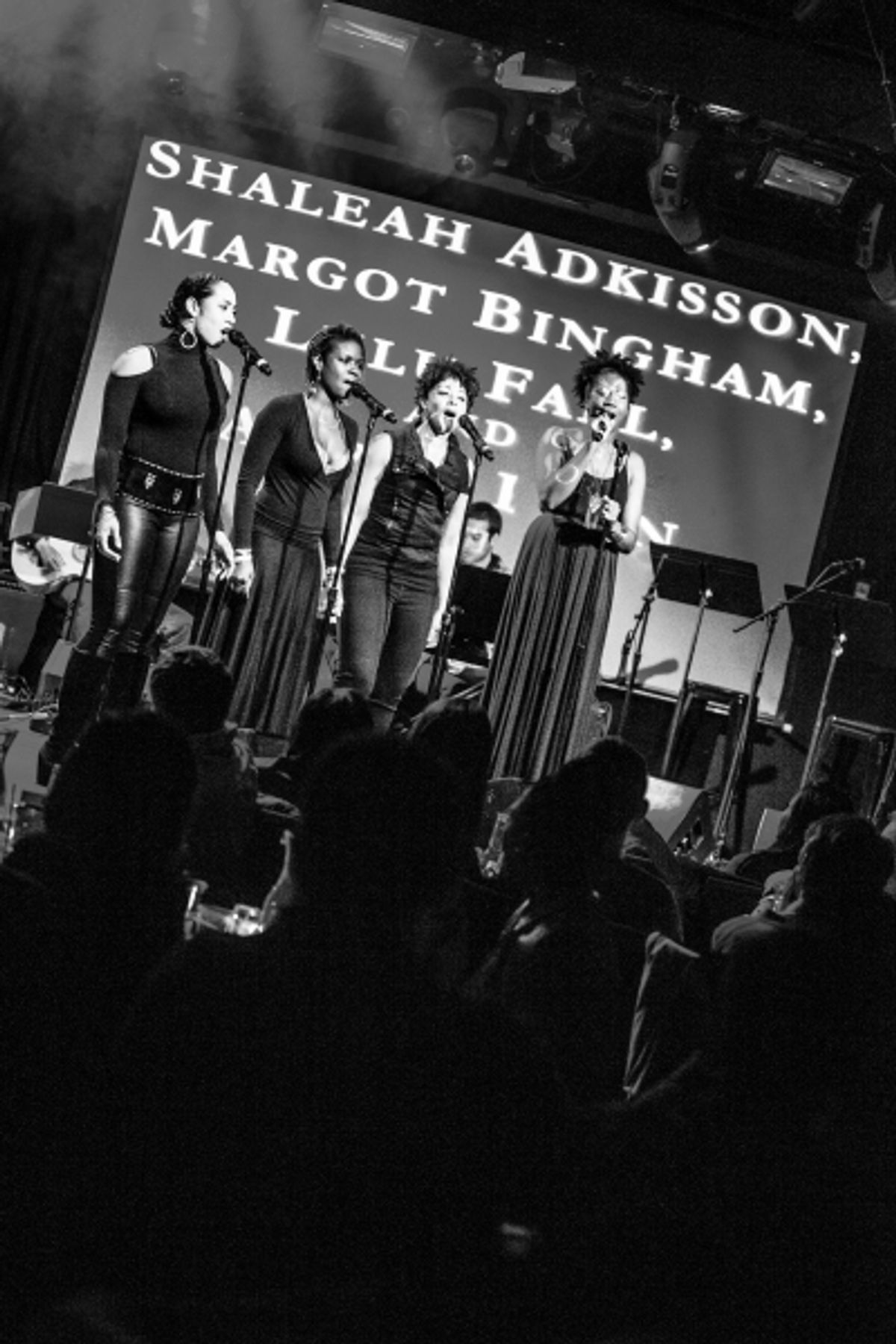 Morgot Bingham, Lulu Hall, Shaleah Adkisson and Amber Iman  at 