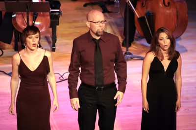 Carole J. Bufford, Scott Coulter, Christina Bianco Photo