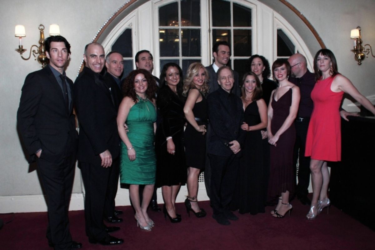 Andy Karl, William Michals, Michael WInther, Kelli Rabke, Bill Daugherty, Natalie Toro, Orfeh, Cheyenne Jackson, Scott Siegel, Christina Bianco, Barbara Walsh, Carole J. Bufford, Scott Coulter, Julia Murney at 
