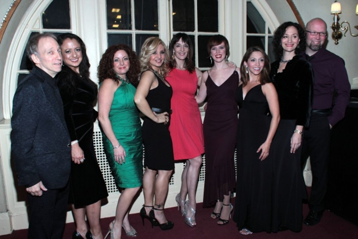 Scott Siegel, Natalie Toro, Kelli Rabke, Orfeh, Julia Murney, Carole J. Bufford, Christina Bianco, Barbara Walsh, Scott Coulter at 