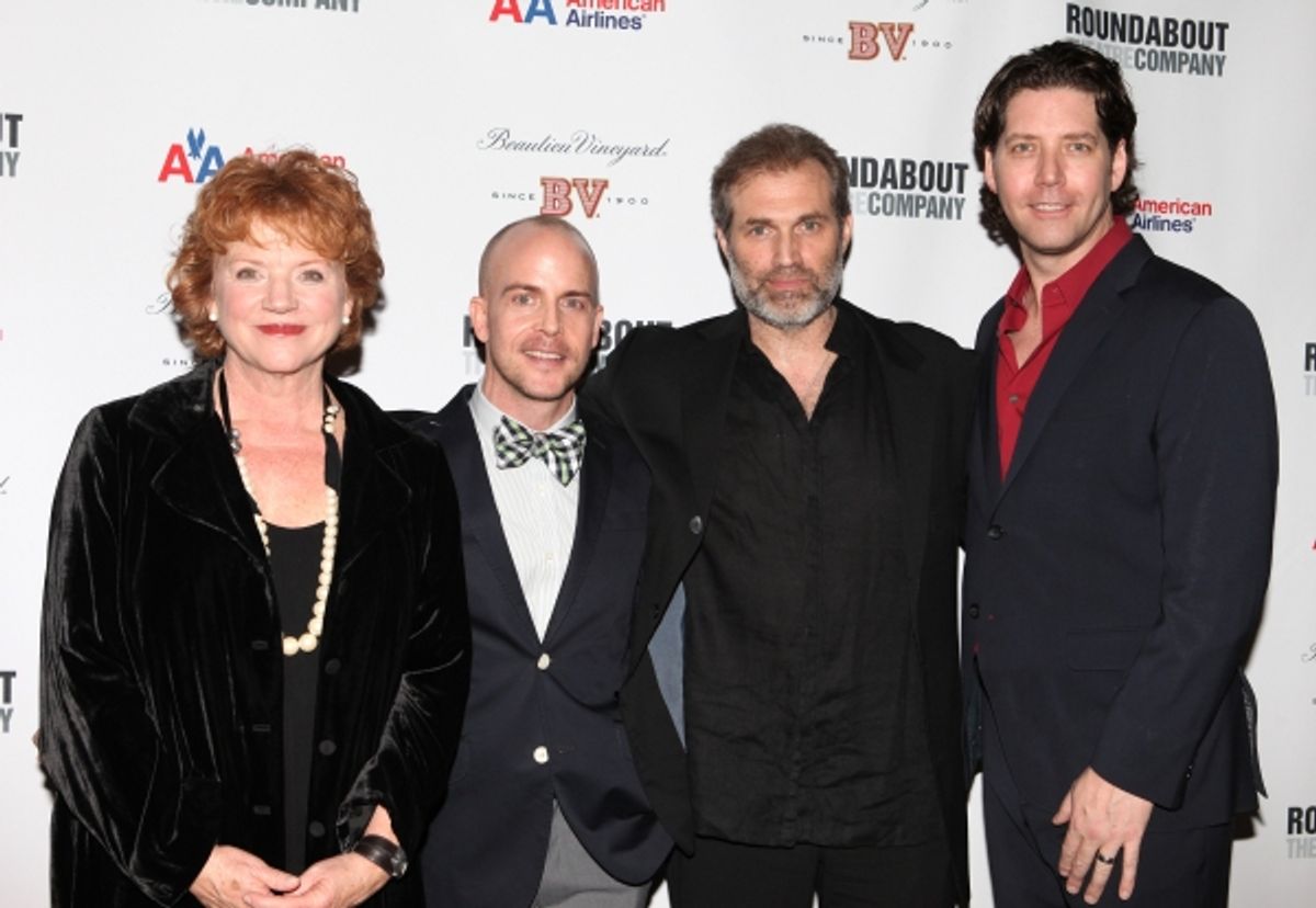 Becky Ann Baker, Jeffrey Kuhn, Marc Kudisch & James Barbour at 