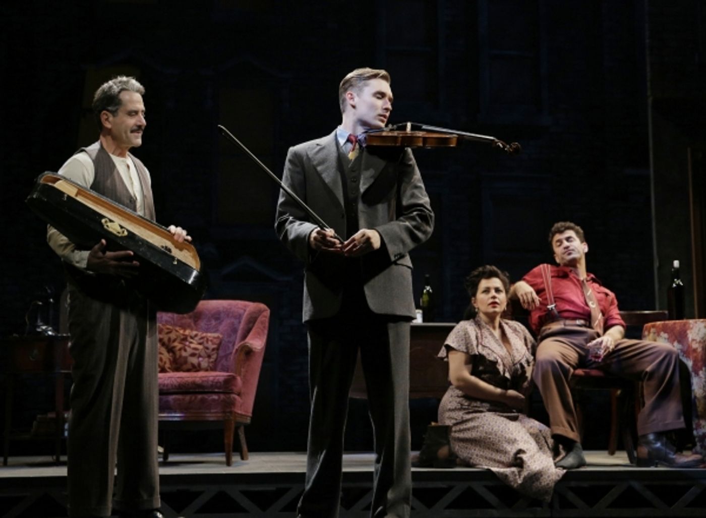 Photo Flash: Complete First Look at Seth Numrich, Danny Burstein and More in LCT's GOLDEN BOY! Photo Flash: Complete First Look at Seth Numrich, Danny Burstein and More in LCT's GOLDEN BOY! Image