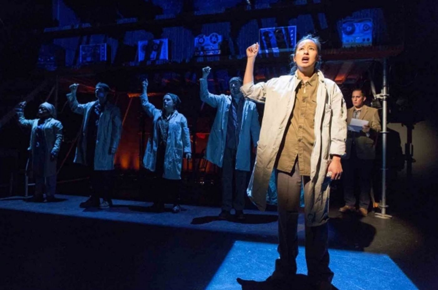 Photo Flash: First Look at Jay Armstrong Johnson, Kenita Miller, and More in WORKING  Image