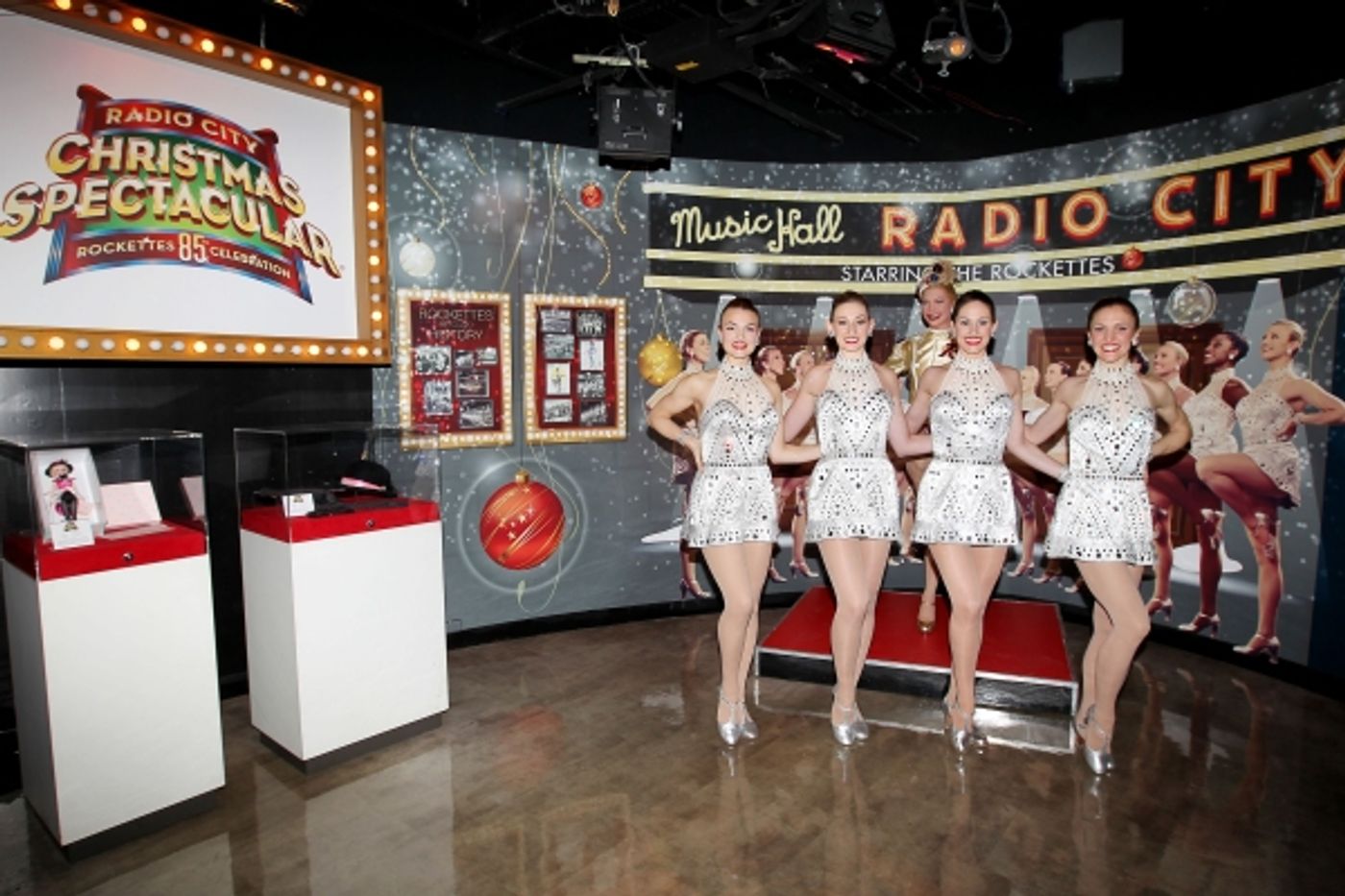 Photo Flash: Rockettes Unveil New Costume for Madame Tussauds' Wax Figure  Image