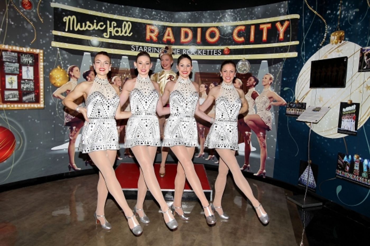 Photo Flash: Rockettes Unveil New Costume for Madame Tussauds' Wax Figure  Image