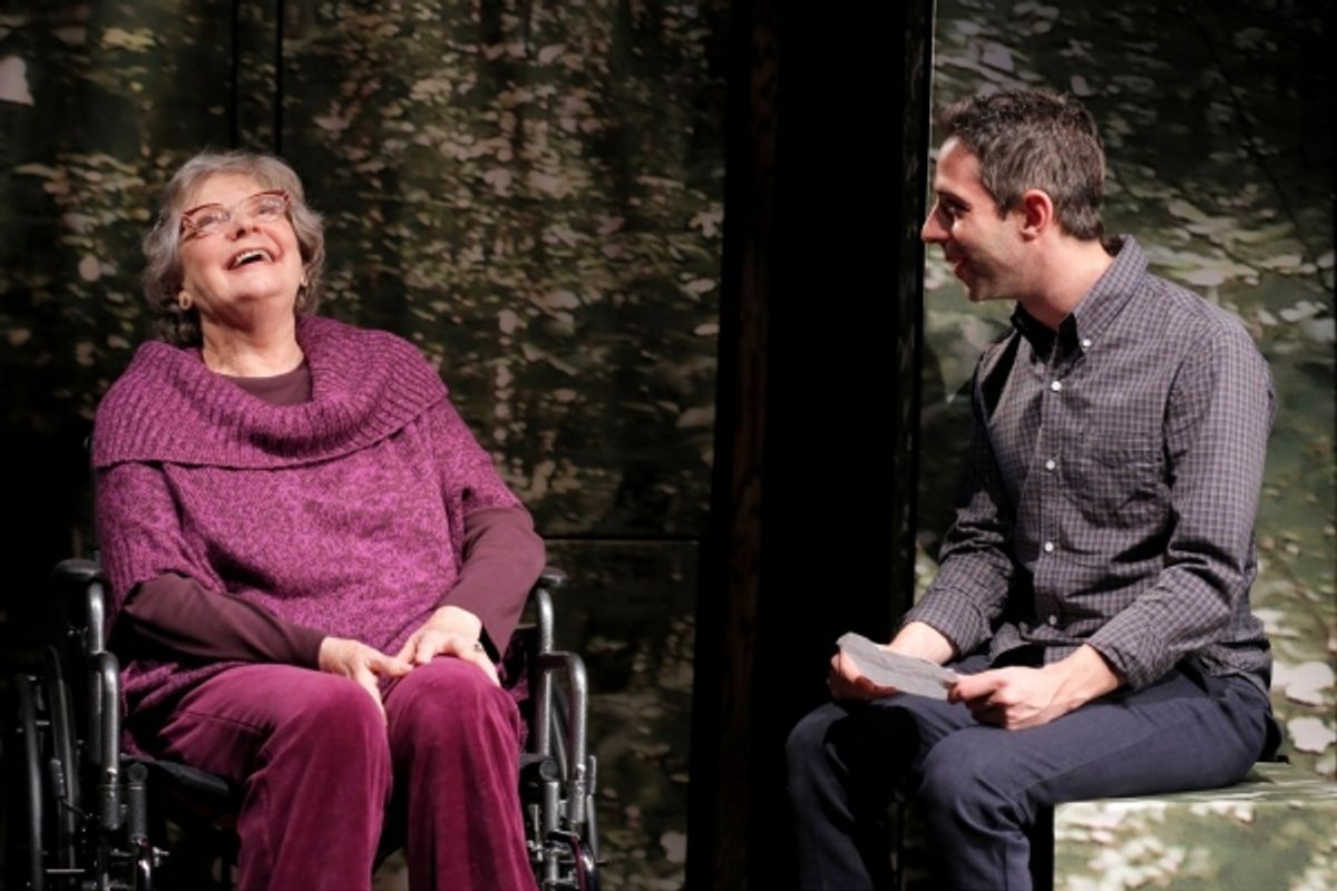 Joyce Van Patten and Jeremy Strong at 