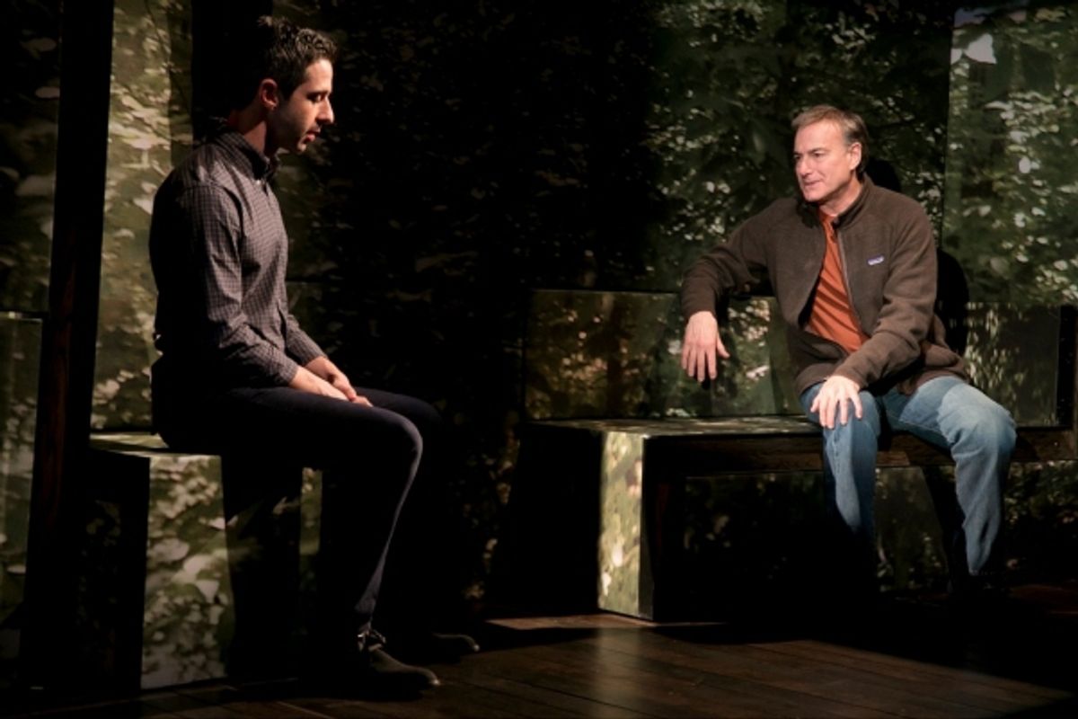 Jeremy Strong and Peter Friedman at 