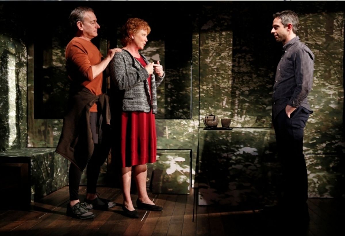 Peter Friedman, Becky Ann Baker and Jeremy Strong at 