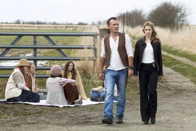 Robert Knepper, Alona Tal Photo