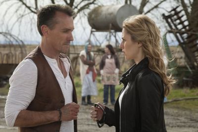 Robert Knepper, Alona Tal Photo
