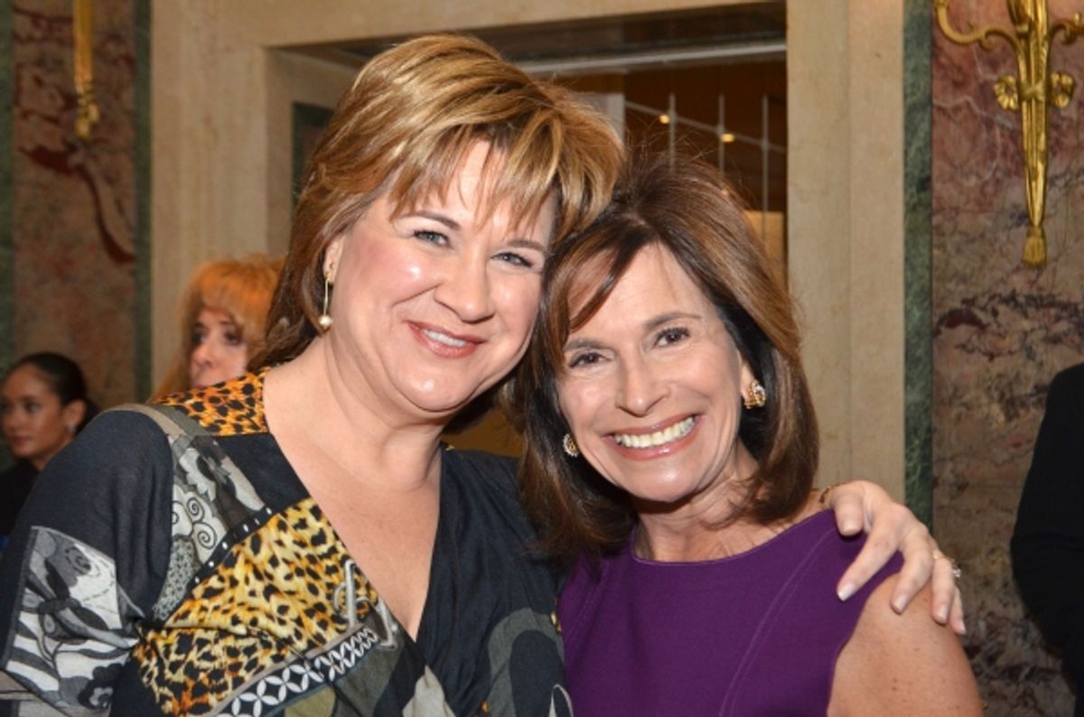 Karen Page and Rikki Klieman  at 