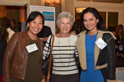 Julie Cho, Marianne Brown and Lisa Airan  Photo