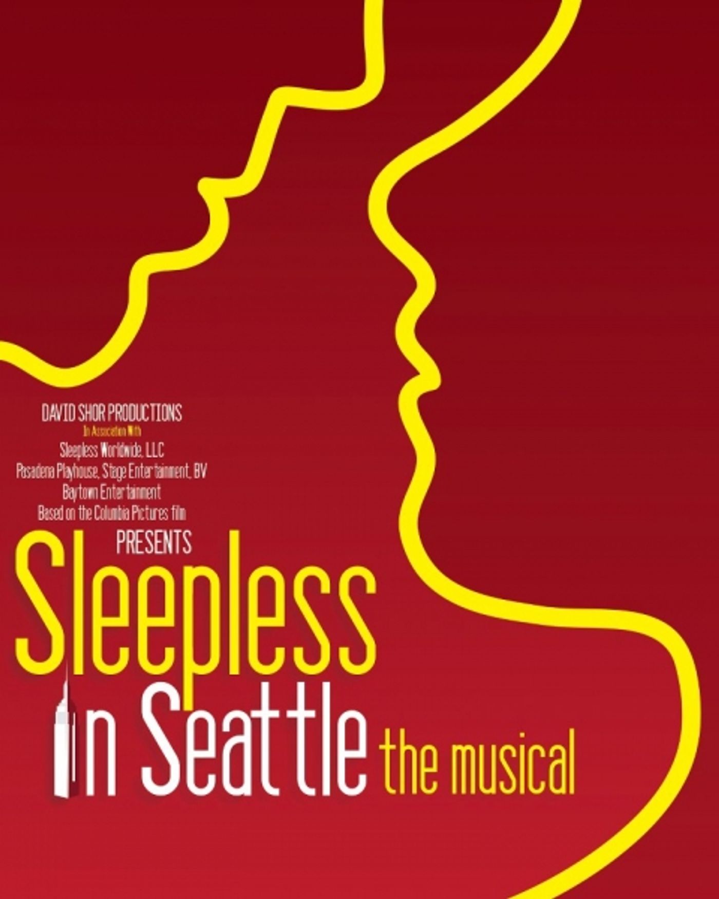 Photo Flash: Artwork Revealed for SLEEPLESS IN SEATTLE - THE MUSICAL! Photo Flash: Artwork Revealed for SLEEPLESS IN SEATTLE - THE MUSICAL! Image