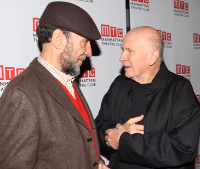 F. Murray Abraham & Terrence McNally Photo