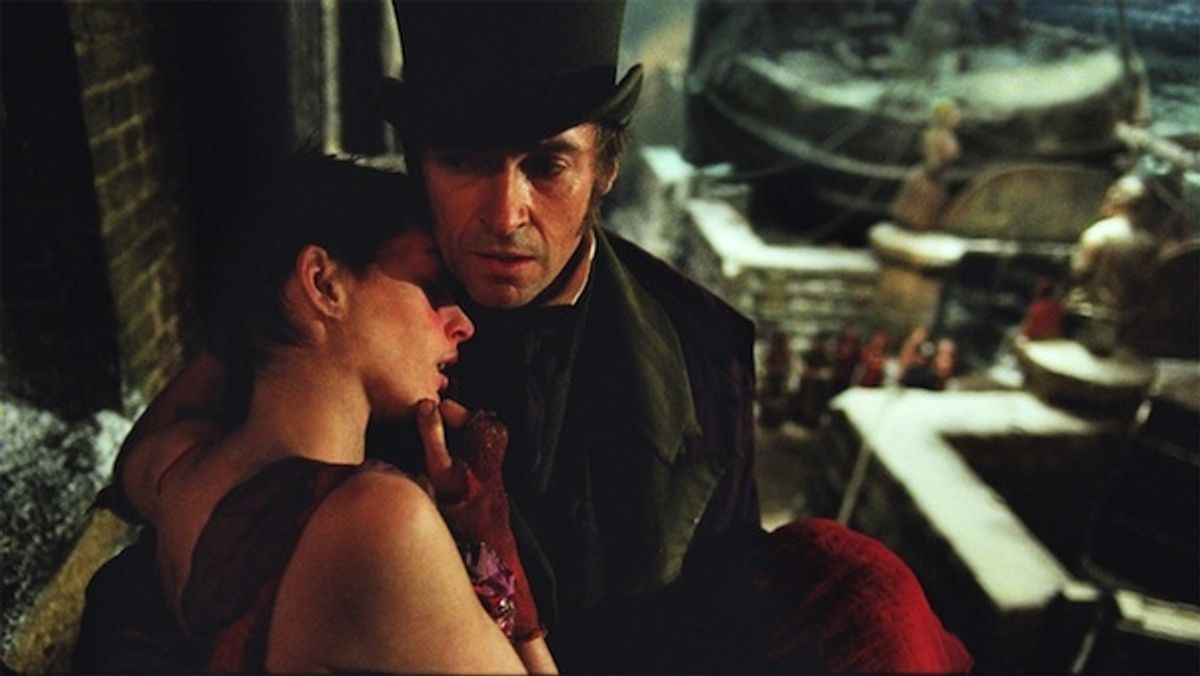 Anne Hathaway and Hugh Jackman at 