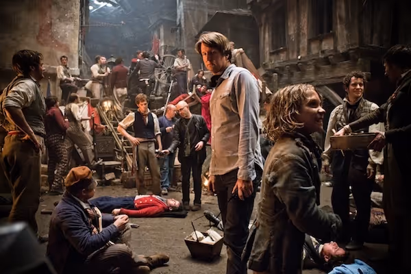 Tom Hooper and Daniel Huttlestone Photo