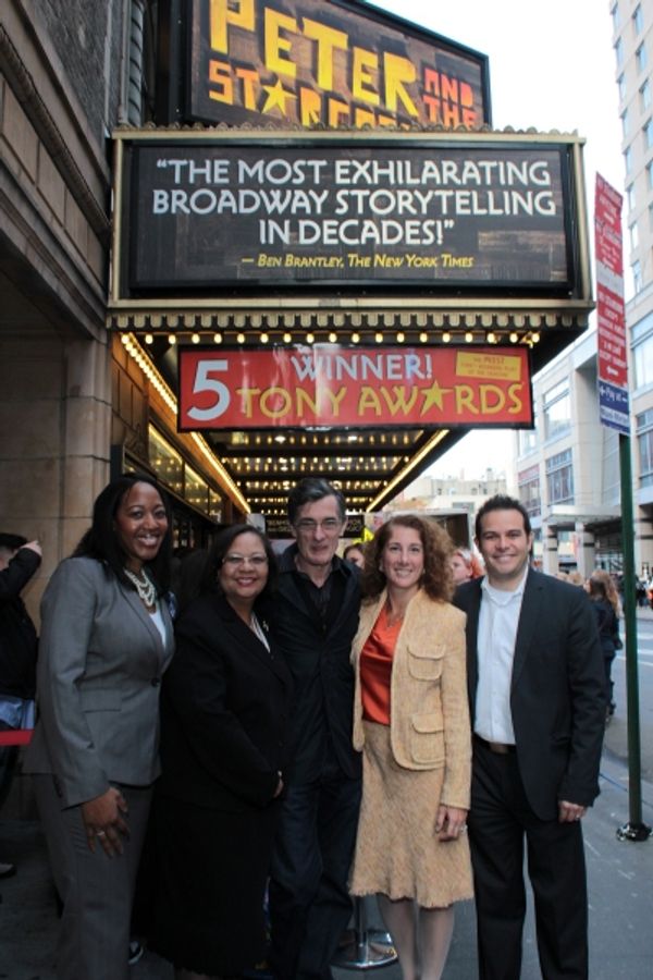 Janel Matthews, Dr. Dorita Gibson, Roger Rees, Dr. Laura Feijo, Peter Avery Photo