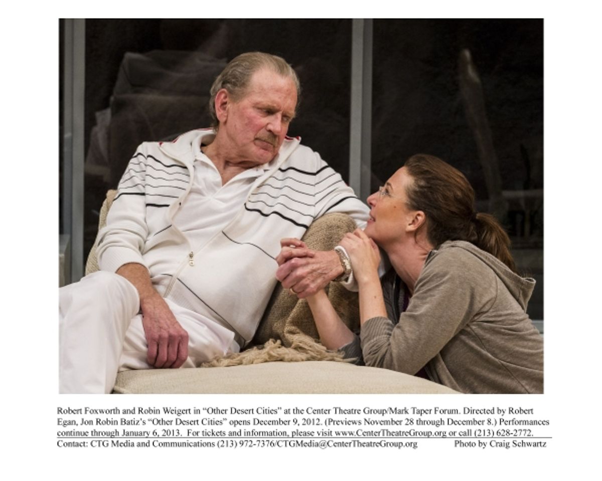 Robert Foxworth and Robin Weigert at 