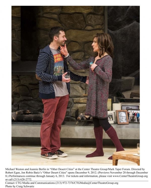 Michael Weston and Jeannie Berlin  Photo