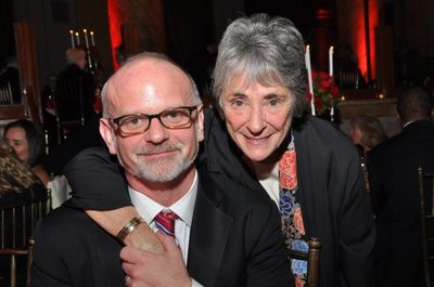 Michael Wilson and Producer of The Acting Company, Margot Harley  Photo