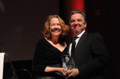 Harriet Harris, James Houghton, Photo