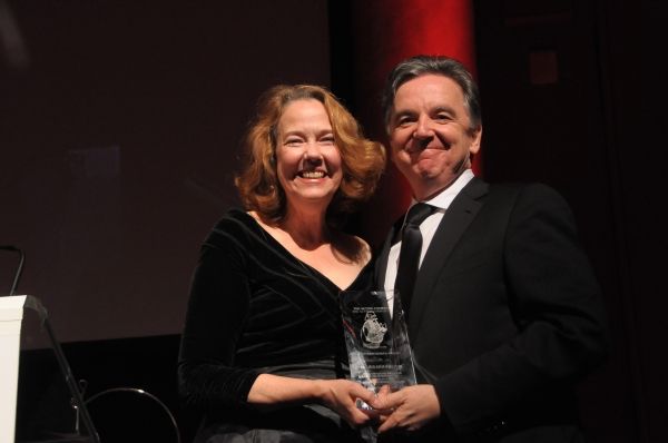 Harriet Harris, James Houghton, Photo